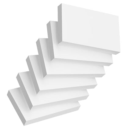 300sheets Index Cards 3x5 Inch, White Flash Cards, Blank Note Cards | Ciphyfee Notecard 3x5 Paper For Studying, School Supplies, College, Office And Home Organization, Note Taking Supplies - color: White