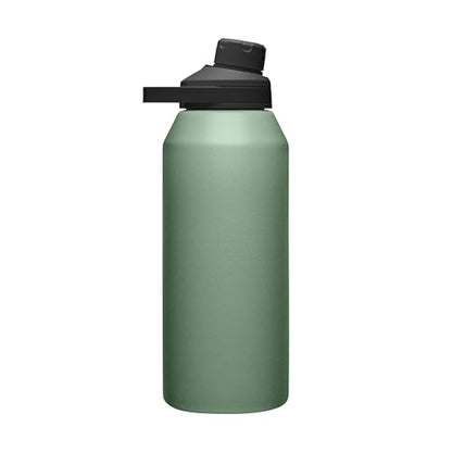 CamelBak Chute Mag Vacuum Insulated Stainless Steel Water Bottle, Magnetic Leak‑Resistant Cap for Everyday Hydration - color: Moss, size: 40 Ounces