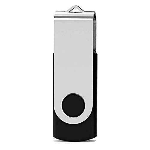 Aiibe 16GB USB Flash Drive Memory Stick Thumb Drive Black - color: Black, size: 16GB