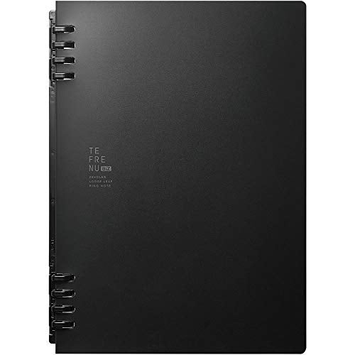 Kingjim 9854TEB Ring Notebook, Tefline Biz, A5 - size: A5, style: Black