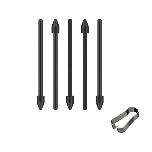 5 Pack Galaxy Tab S9 FE S Pen Nibs for Samsung Galaxy Tab S9 FE Stylus Pen Tibs Replacement for Samsung Galaxy Tab S9 FE Pen - color: Tab S9 FE Pen Tips