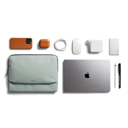 Bellroy Laptop Caddy (16” Laptop Cover) - Eucalyptus - color: Eucalyptus