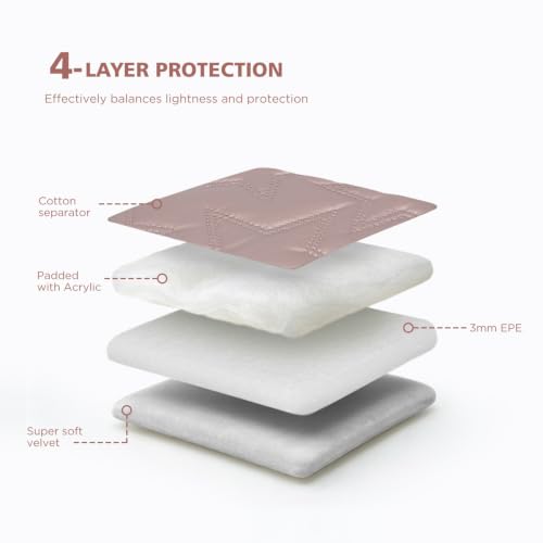 15 16 inch Laptop Sleeve Case for 15" MacBook Pro/Air M5, 16" MacBook Pro M5, 15" Surface Laptop 7, 15" IdeaPad Slim 5i Gen 9, 16" ThinkPad E16, 16" XPS 16, HP Notebook Bag Cover, Khaki - color: Khaki, size: 15-16 inch / Macbook 15 16