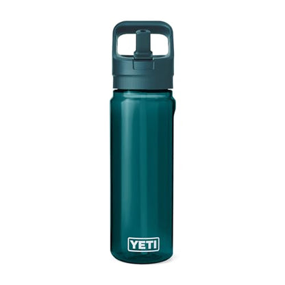 YETI Yonder 750 ml/25 oz Water Bottle with Yonder Straw Cap, Agave Teal - color: Agave Teal, size: 25 Ounces