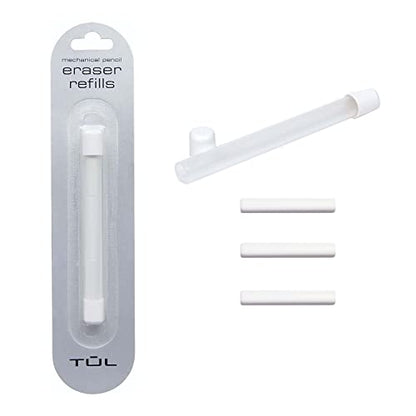 TUL Pencil Value Pack, 0.7mm Tul Mechanical Pencils 6 Pack , TUL Eraser Refill 1 Pack 3 10 Piece Set - style: Pencil Value Pack