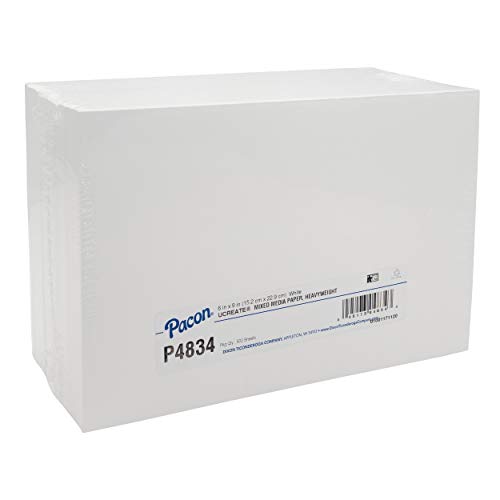 UCreate® Mixed Media Art Paper, Heavyweight, 6" x 9", 500 Sheets