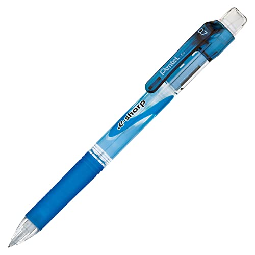 .e-Sharp Mechanical Pencil (0.7mm), Blue Accents - color: Blue, size: 1 Count (Pack of 1)