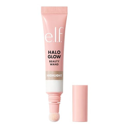 e.l.f. Halo Glow Highlight Beauty Wand, Liquid Highlighter Wand For Luminous, Glowing Skin, Buildable Formula, Vegan & Cruelty-free, IRL Angel - color: IRL Angel