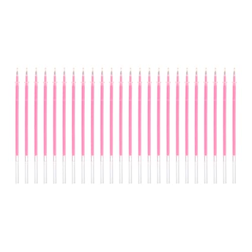 PATIKIL 0.5mm Gel Pens Refills, 24 Pack Gel Pens Metallic Ink Fine Point Colored Refill Set for Adults Coloring Books Journaling Scrapbooking Art Drawing, Pink - color: Pink