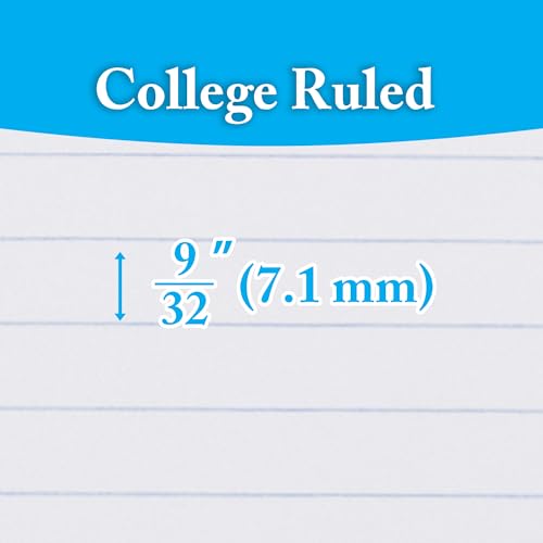 BAZIC PRODUCTS 3-Subject Spiral Notebook, College-Ruled, 120 Ct, 24-Case | 120 college-ruled sheets, wire binding lays flat, 9.5 x 5.75 in - size: 24-Pack