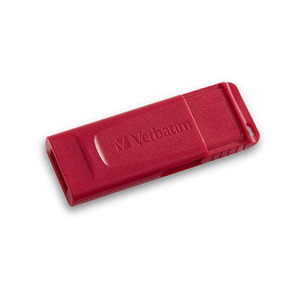 Verbatim 128GB Store 'n' Go USB Flash Drive - PC/Mac Compatible - Red (Pack of 2) - size: 1 Count (Pack of 2)