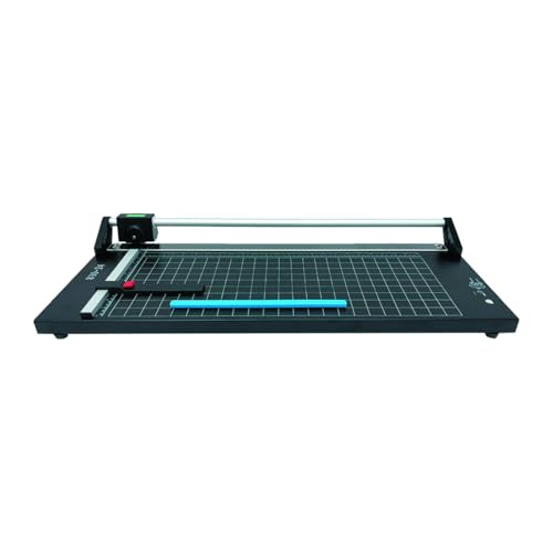 INTBUYING 24 Inch Commercial Manual Precision Rotary Paper Trimmer Smart Rotary Paper Cutter for Cutting Various Types of Photo Paper, Film, hot and Cold Laminating Paper, Office Paper, etc