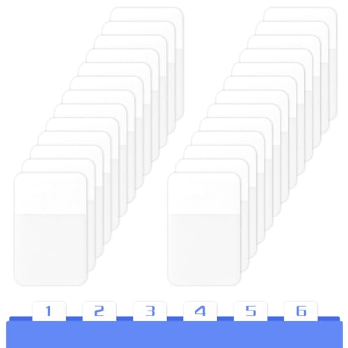 400 Pcs Sticky Index Tabs, Repositionable and Writable Book Sticky Tabs Page Markers for Notebooks, White, 1.6 x 1 Inch