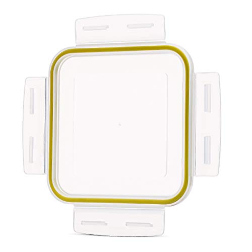Komax Biokips Sandwich Containers (Set of 3) – Airtight Food Storage Containers – BPA-Free Lunch Containers for w/ Locking Lids – Microwave & Dishwasher Safe Sandwich Box Container Set