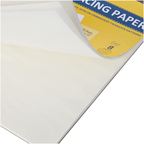 Aunt Martha's 8.5-Inch by 12-Inch Tracing Paper, 50-Sheet - size: 9-x-12-Inch