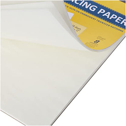Aunt Martha's 8.5-Inch by 12-Inch Tracing Paper, 50-Sheet - size: 9-x-12-Inch