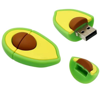 Avocado USB Drive - 16GB Flash Drive - Fruit USB (Avocado) - color: Avocado