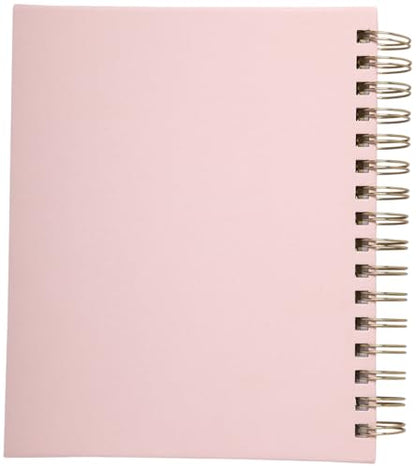 WORLD TRAVELER 2026 Planner Weekly & Monthly Hardcover Spiral Agenda | Hardcover Spiral Lay-Flat Binding, Weekly and Monthly Planning Pages, January to December 2026, 7x8.75 Compact Format - color: Pink Chasing