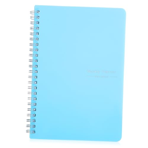 CAXUSD Spiral Notebook Wide Ruled College Planner Paper Notebook for School Multi Subject Journaling
