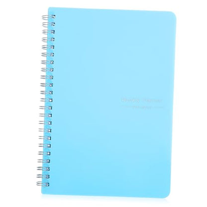 CAXUSD Spiral Notebook Wide Ruled College Planner Paper Notebook for School Multi Subject Journaling