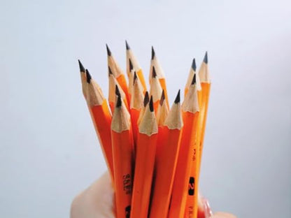 S & E TEACHER'S EDITION 400Pcs Half Pencils with Eraser Tops, Golf Pencil, Classroom, Pew - # 2 HB Pre-Sharpened Hexagon, Back to school, 400 Count Bulk Pack