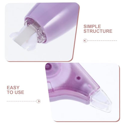 5pcs Multi-function Correction Tape Set with Silent Roller Design Plastic Dispenser for Instant Corrections on Business Trips and On-the-go Needs