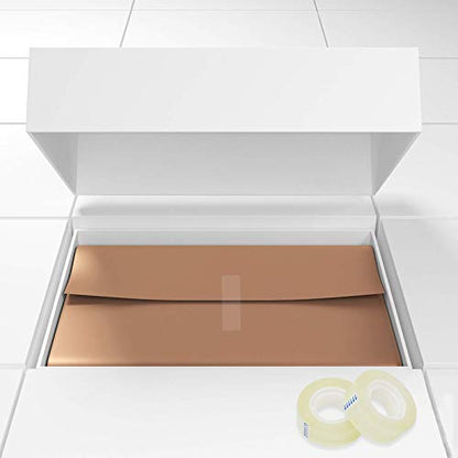OWLKELA 12 Rolls Transparent Tape Refills, Clear Tape, All-Purpose Transparent Glossy Tape for Office, Home, School | All-Purpose, Transparent Glossy Tape, Ideal for Office, Home and School - size: 12 Pcs