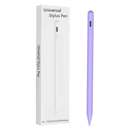 Stylus Pen Android for Samsung Galaxy Tab A11+/A11/A9/A9Plus/A8/A8plus/A7/A7lite Tablet S Pencil Touchscreens Stylists Pen(Purple) - color: Purple