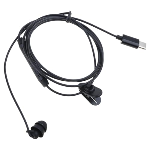 USB Type-C Single-Sided in-line Headset with Microphone, Suitable for Mobile Phones and Computers, Designed for Driving