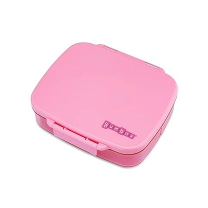 Yumbox Go Leakproof Bento Lunch Box, 5 Compartments, Sydney Pink | Deep Portioned Tray | Removable Silicone Gasket | Lightweight Design | Fits Most Lunch Bags | Food-Safe & BPA-Free - color: Sydney Pink