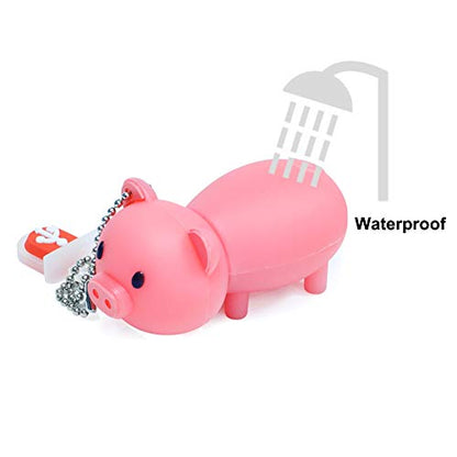 32GB Cute Piggy USB Flash Drive with Chain Present USB Drive for Kids Students School Job - color: Pig, size: 32GB