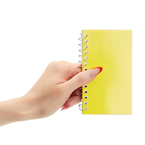 Paper Junkie 12-Pack Small Spiral Notebook 3x5, 40 Sheets, 80 Pages Per Notepad, College Ruled Lined Paper for Office Supplies, Classroom Notes, Students, Teachers, Nurses (6 Pastel Colors)