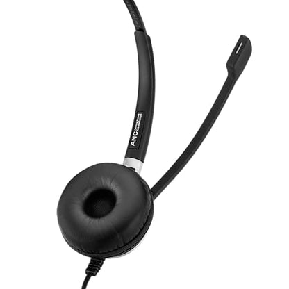 Sennheiser SC 660 ANC USB (508311) - Double-Sided (Binaural) Business Headset | for Skype for Business | with HD Sound, Active Noise Cancellation Microphone, & USB Connector (Black)