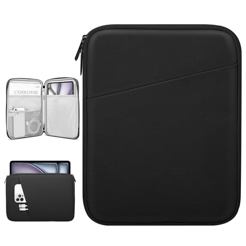 Dadanism 13 Inch Tablet Sleeve Bag Carrying Case, Black | Fits iPad Air 13" M4/M3 2026/2025, iPad Pro 13" M5/M4 2025, iPad Pro 12.9", Galaxy Tab S10+ 12.4", Remarkable Paper Pro 11.8" - color: Black, size: 13 inch