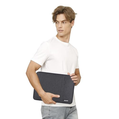 MOSISO Laptop Case 13 inch, Laptop Sleeve Compatible with MacBook Neo/Air/Pro 13 inch with A18/M5/M4/M3/M2/M1 Chip 2026-2016, Polyester Vertical Computer Sleeve Bag with Pocket, Space Gray - color: Space Gray, size: 13 inch