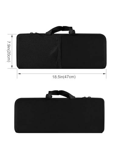 Portable Keyboard Bag Sleeve for Logitech MK345/MK850 Wireless Keyboards | Laptop Keyboard Sleeve for Lovaky 2.4G Ergonomic Performance Keyboard Mouse,Shockproof Dustproof Neoprene Case