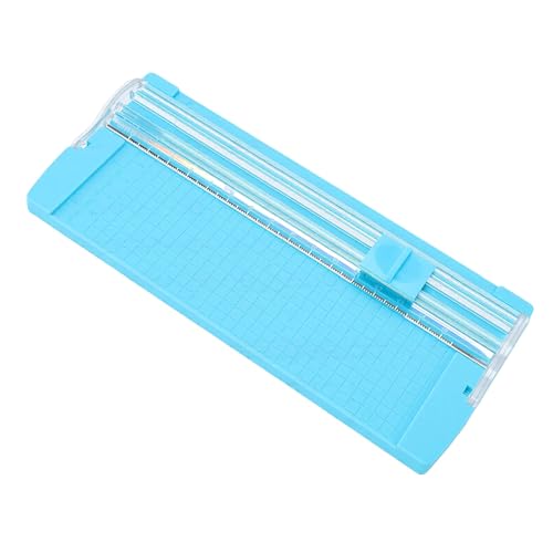 Alomejor Portable Mini Paper Trimmer for Crafting, Lightweight and Durable Paper Cutter for Scrapbooking, Perfect for Home Office Use, Size Approx. 19.3x8.5cm