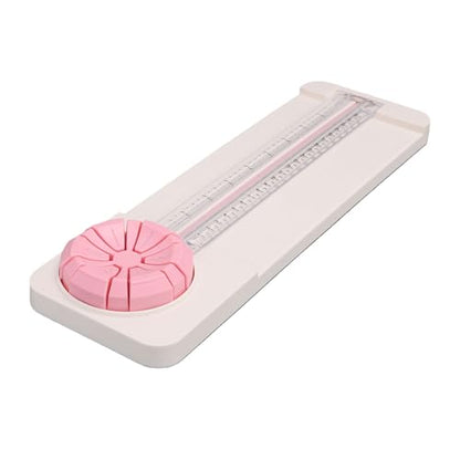 Vikye Portable Paper Cutter Lightweight 6 in 1 Trimmer for Office Projects and Home Use 22cm Cutting Width