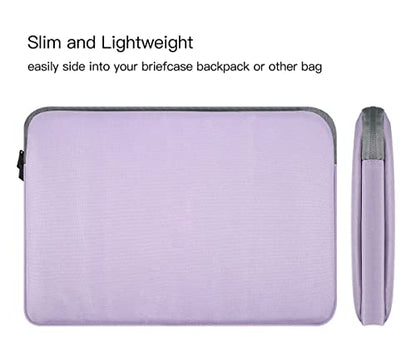 14 inch Laptop Sleeve Case for Lenovo IdeaPad 14/ HP Chromebook 14/ Stream 14/ Dell Inspiron/Acer Spin/ASUS ZenBook 14 Computer Bag, Purple - color: Purple, size: 14 Inch