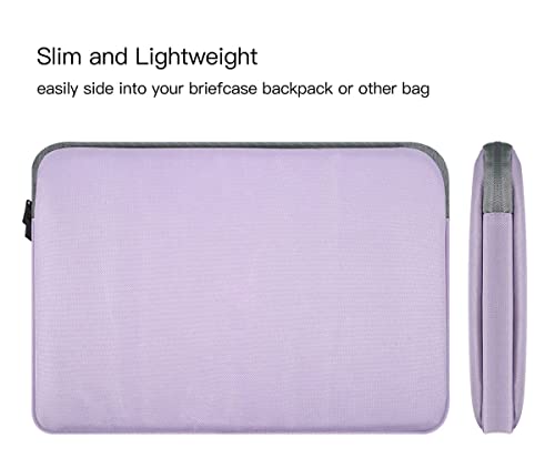 16 Inch Laptop Sleeve Case for 16 Inch HP Lenovo ASUS Acer Dell/Lenovo Yoga 7i/ HP Pavilion Envy/Acer Swift/ASUS Vivobook/Dell Computer Bag, Purple - color: Purple, size: 15.6 Inch