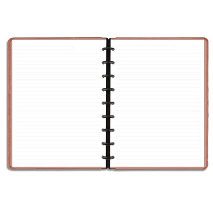 (2 Pack)9 Disc Discbound Refill Paper, Loose Leaf Paper, 9 Disc Prepunched Paper for Happy Planner Inserts, White Paper, Total 200 Sheets/400 Pages, College Ruled, 100gsm, 7 X 9.2.5 Inch - size: 200 Sheets