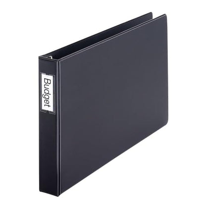 Cardinal 12122 Premier Easy Open 11 x 17 Locking Slant-D Ring Binder, 1 1/2" Cap, Black - size: 1.5-Inch
