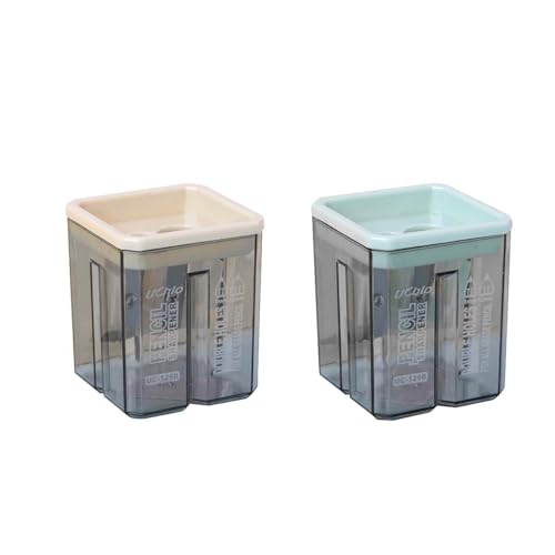 2PCS Pencil Sharpener, 2PCS Pencil Sharpener, Lip Liner Sharpener, sharpened Pencil, Children's Pencil, Office Supplies, School Supplies, School Halloween Gifts, Christmas Gifts (Standard) - style: Standard