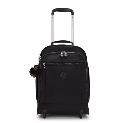 Kipling Women's Gaze Large Rolling Backpack, Durable, Wheeled Backpack with Adjustable Shoulder Straps, Nylon Book Bag - color: True Black