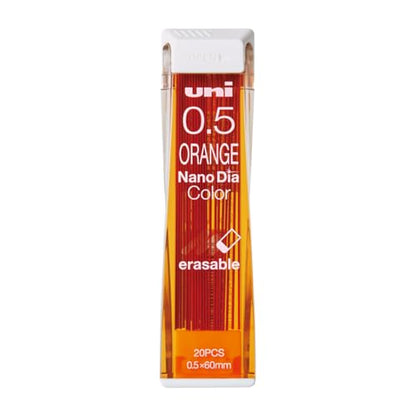 uni Color Mechanical Pencil 0.5mm Lead, Nanodia, Orange, 0.5mm Lead
