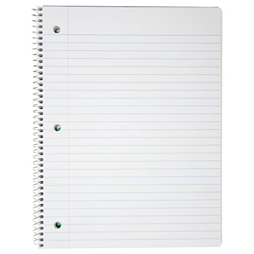 Top Flight Boss Poly Cover 3-Subject Wirebound Notebook, 108 Sheets, College Rule, 9.5 x 6 Inches, 1 Notebook, Cover Color May Vary (43002) (Pack of 12) - size: (Pack of 12)