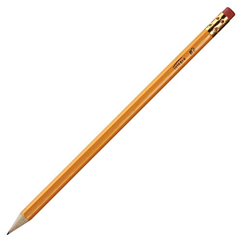Integra Presharpened No. 2 Pencils - size: 1 Count (Pack of 12)