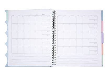 Mintra Office Durable PREMIUM Spiral Notebook (Arctic Ice, 5 Subject (8.5in x 11in)) - color: Arctic Ice, size: 5 Subject (8.5in x 11in)