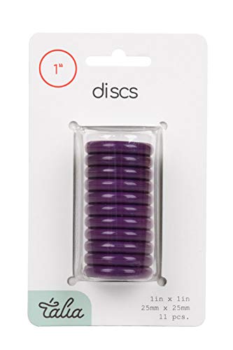 Talia Discbound Notbook - Cover and Disc Set (Set 8 (3pk Designs), Midsize Set) - BounceM w/PK, MarbleTaffy w/BK, Purple Luxe w/STP - color: Set 8 (3pk Designs), size: Midsize Set
