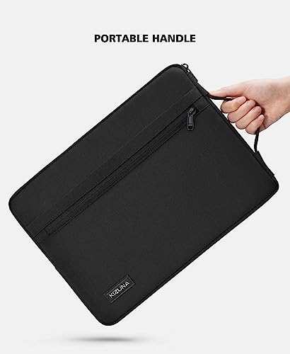 KIZUNA Laptop Sleeve 11 Inch Water-Resistant Computer Case Hand Bag for 13" MacBook Pro M2/13 Surface Pro 8 X/13.4" DELL XPS 13/12.4" Samsung Galaxy Tab S7/11.6" Samsung Chromebook 4/13.3" ASUS - color: Black, size: 11-11.6 Inch / MacBook Pro M2 2022